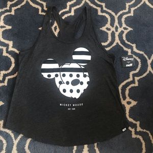 NWT Neff Mickey Mouse Racerback Tank Top